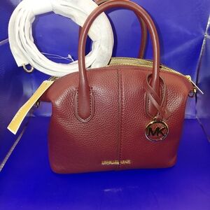 Michael Kors Brown Leather Satchel